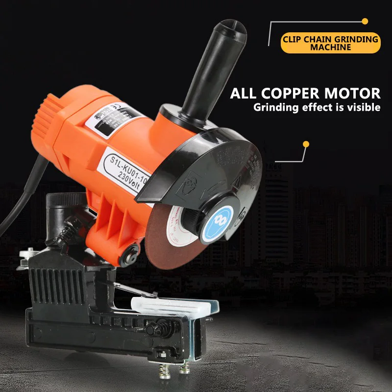 Afilador de cadena de motosierra eléctrica portátil, herramienta afiladora de sierra tipo de S1L-KU01-105A, 85W - AliExpress Herramientas