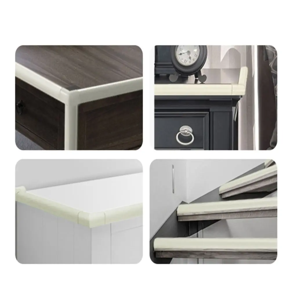 Easy To Clean NBR Table Protector L Shape Protective Cover Desk Cover Anti-collision Foam Baby Safety Protective Tape Office