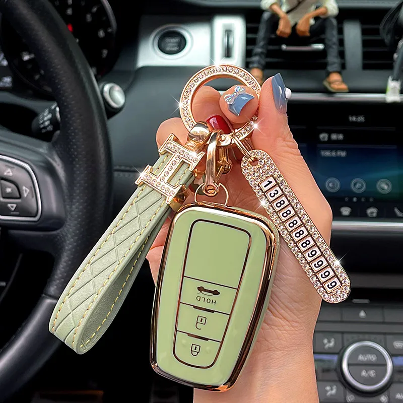 Cover Chiave/telecomando per TPU Shell per 2021 Toyota CHR Corolla Camry C-HR RAV4 Prius Altis Land Cruiser Prado 10 Cover Chiave/telecomando per TPU Shell per 2021 Toyota CHR Corolla Camry C-HR RAV4 Prius Altis Land Cruiser Prado - Sdfa0e6e3a3ce4ee6b06ea3437f542704M