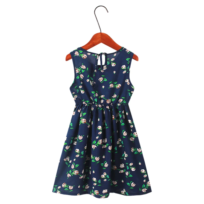 Toddler Girl Dresses Summer Baby Girls Vests Dresses 3T 6T 10T Flower Girl Children Bohemian Dress for Girls