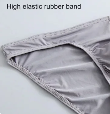Men Underwear 3 Pieces Nylon Silk Breathable