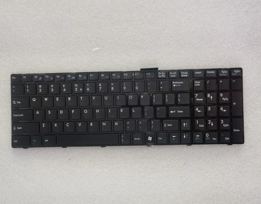 

Новая Оригинальная клавиатура без подсветки для MSI MS-16GA 16GF 16GD 16GB 16GA US/Русская версия