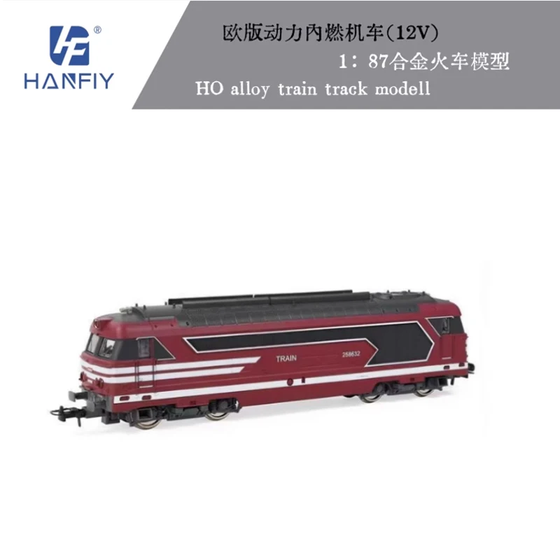HO Maßstab HF 1:87 67000 Hochgeschwindigkeitszug - Diesel-Lokomotive Spielzeugzugmodell mit Antrieb Kinderspielzeug – Detail 3