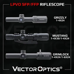 Vector Optics 1-4x24 1-6x24 SFP/FFP LPVO Riflescope For .308 30-06 AR15 Rifles&Airguns Hunting CQB 5 Years Warranty