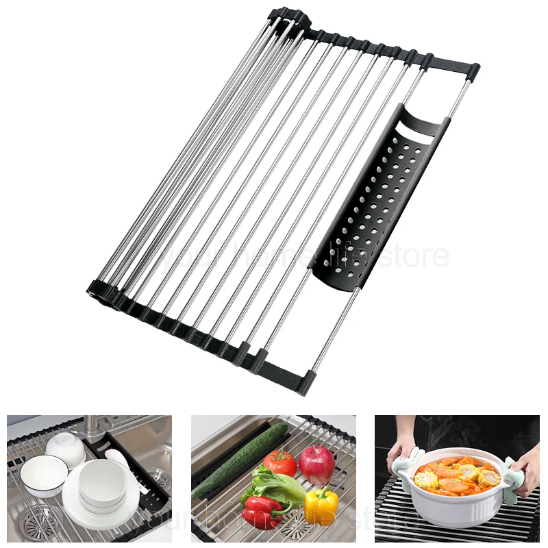 https://ae01.alicdn.com/kf/Sdfa17345ae754666a8cf3bca54c6f371h/Kitchen-Foldable-dish-drying-Rack-304-Stainless-Steel-Kitchen-accessories-Anti-Slip-Roll-up-Dish-Drying.jpg