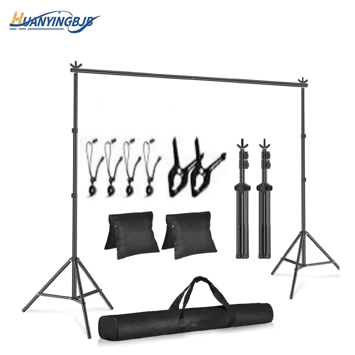 Photography-Backdrop-Stand-Adjustable-Photo-Studio-Background-Support ...