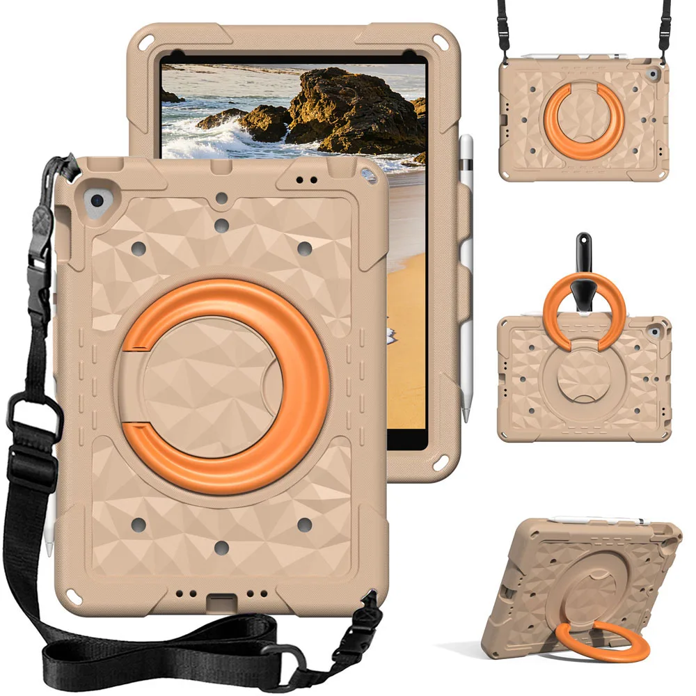 360 Rotatable Kids EVA Shockproof Tablet Case - Child Safe Protective Cover