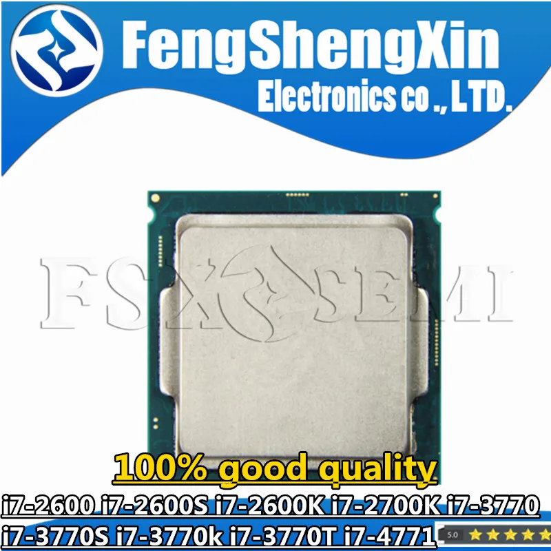 100% Lavoro I7-2600 I7-2600S I7-2600K I7-2700K I7-3770 I7-3770S I7-3770K I7-3770T I7-4771 Cpu