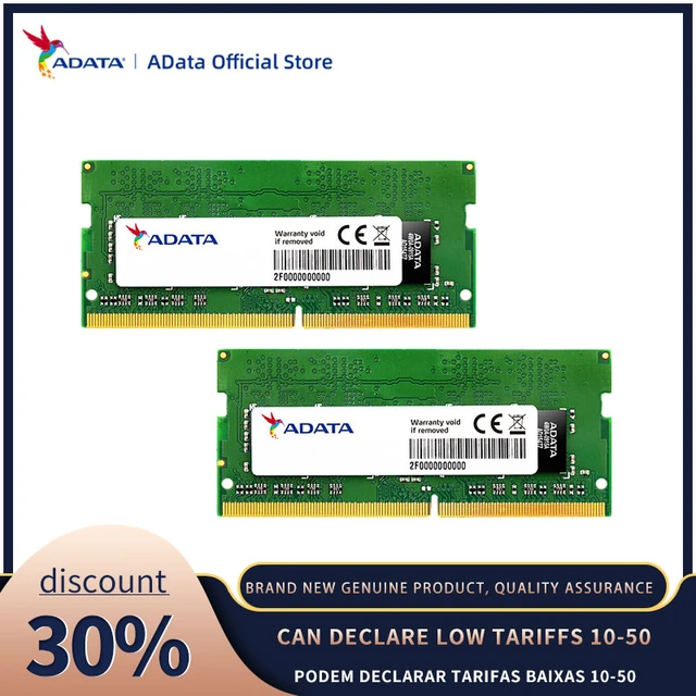 MEMORIA RAM PARA PORTATIL DDR4 16GB 3200 MHZ ADATA - Districom