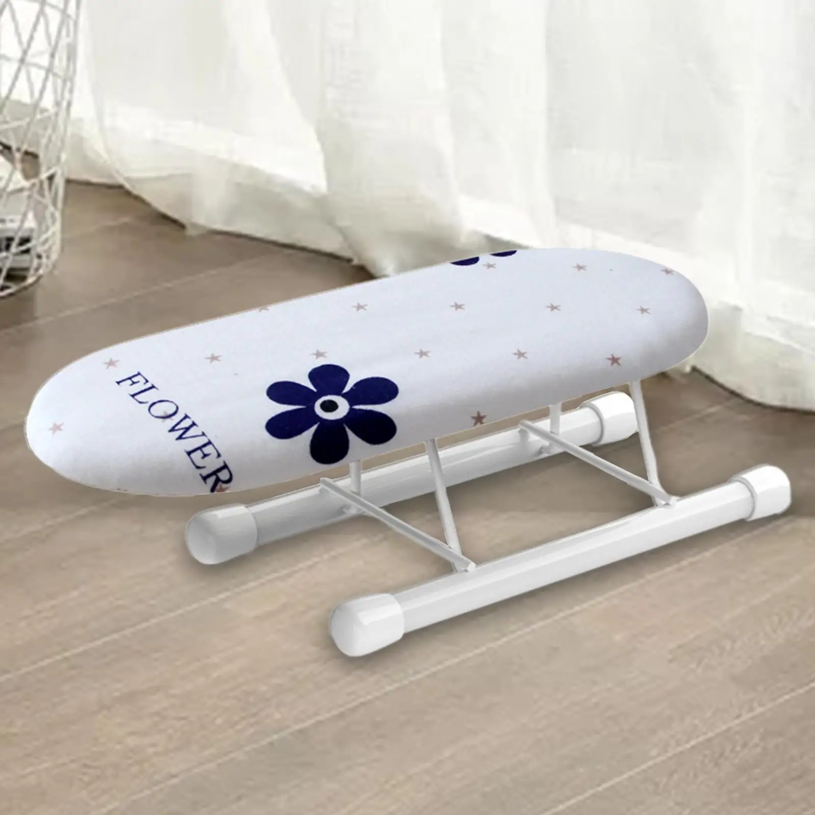 Steel Portable Ironing Board Anti Slip Removeable Thick Ironing Pad Weight  for Travel Dorm Countertop Apartment Home