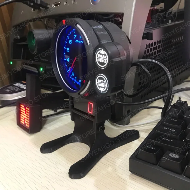 Logitech G29 Thrustmaster Eurotruck Dust Assetto Corsa fanatec 용 제로 지연 응답 속도를 갖춘 PC Sim 레이싱 게임 속도계