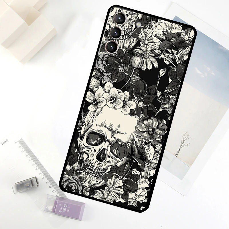 Gothic Horror Skull Phone Case Cover