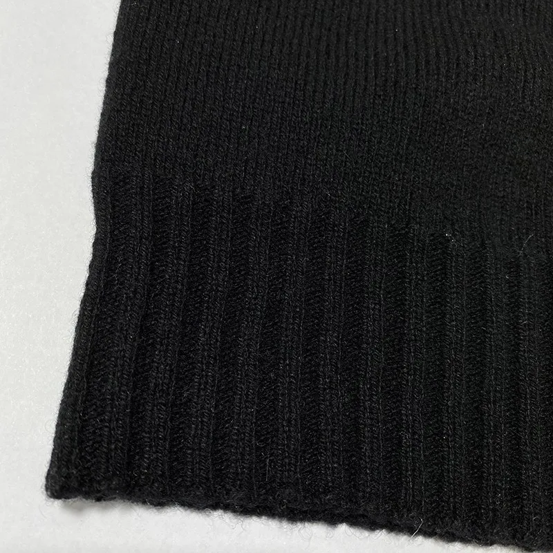2022 Rick Men Solid Color Knitted Wool Hat for Women Lovers Hat Autumn and Winter Warm Casual Ring Kintted Hat