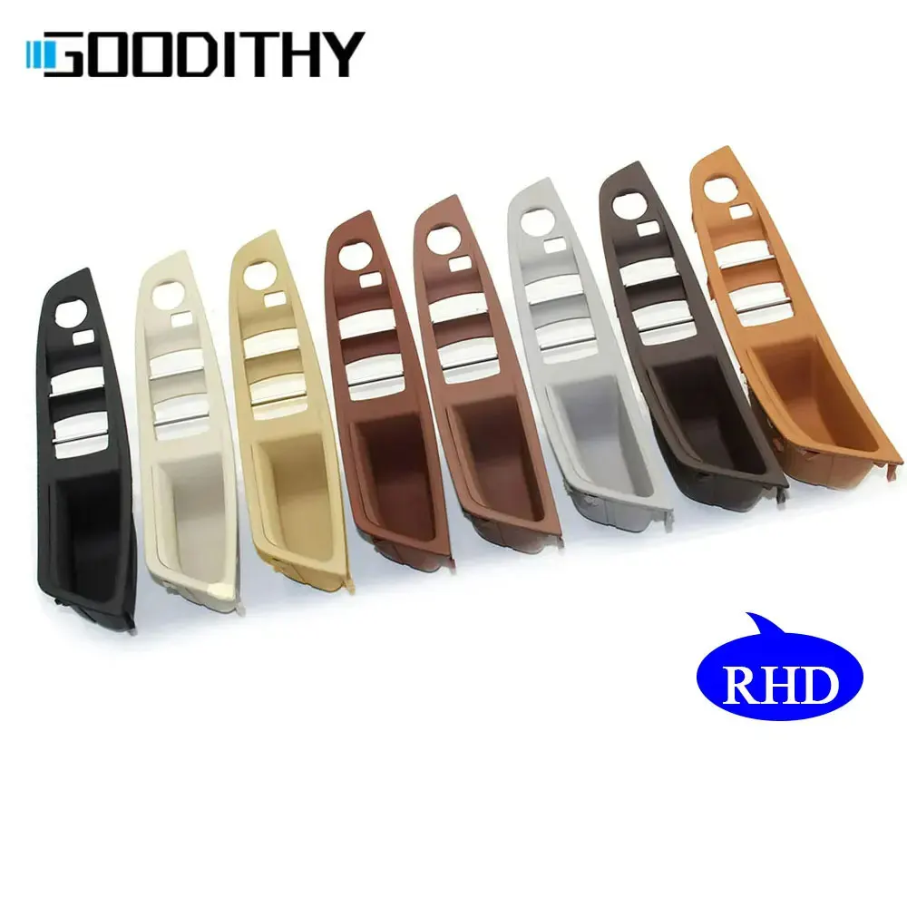 

RHD Interior Master Driver Door Handle Cover Front Right Armrest Handle Panel for BMW 5 Series F10 F11 520 523 525 528 530 535