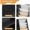 Montessori Kid Bookshelf Toddler Bookcase Cabinet Children Book Rack Display Toy Storage Organizer 4 Tier 5 Sling Deep Sleeves 6