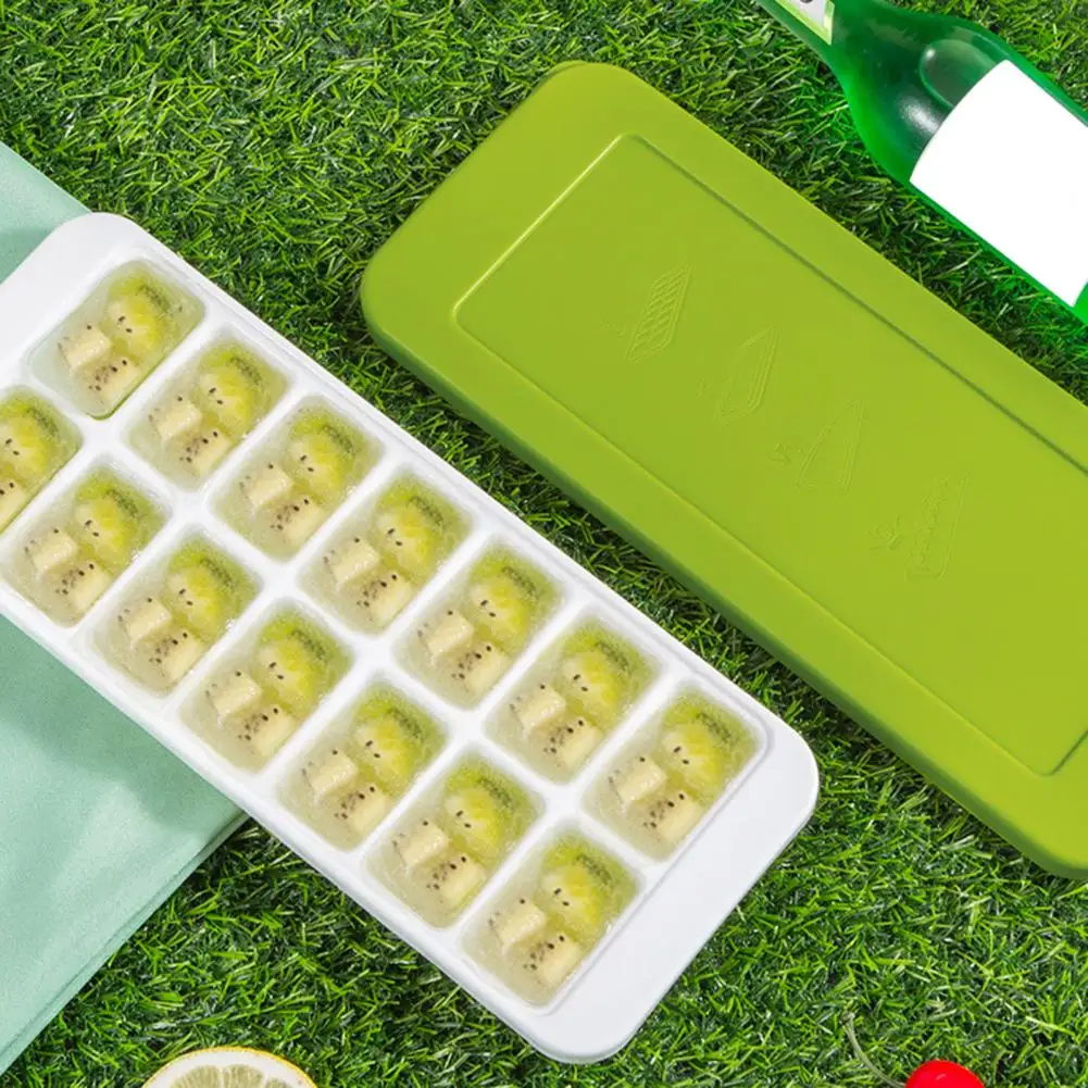 

Ice Cube Mold 2 Colors Ice Tray Rectangle Multipurpose Useful Whiskey Cocktail Ice Cube Mold