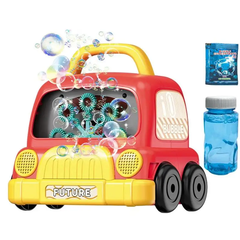 

Bubble Maker Elastic Smog Bubble Machine Babies Bubble Machine With Lights Electric Bubbles Machine For Outdoor Activities Party