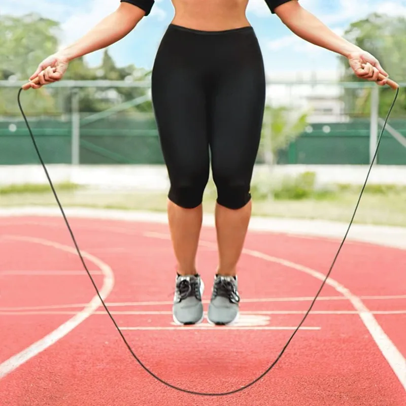 Tělo tvarovač stehen ženy sauně potu kalhot vysoký pás komprese termo workout pěstovat zeštíhlující šortky