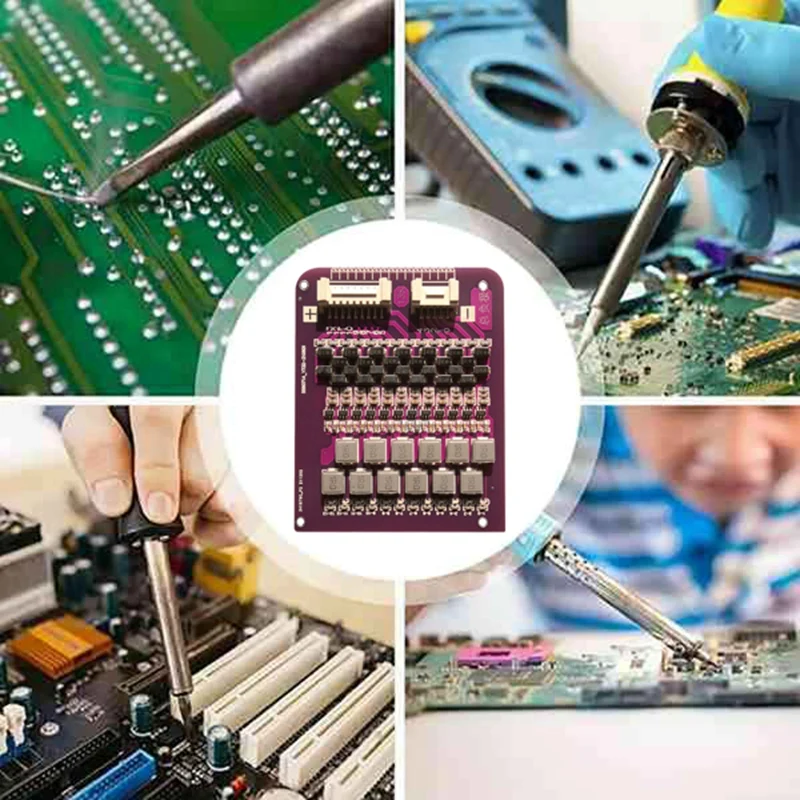 13S 48V PCB Active Balance Board Support 36V 24V 12V Lithium Battery Protection Repairer