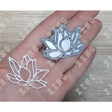 2022 Spring New Special Sale Mini Lotus Metal Cutting Dies Diy Scrapbooking Diary Paper Card Gift Decoration Blade Punch Molds