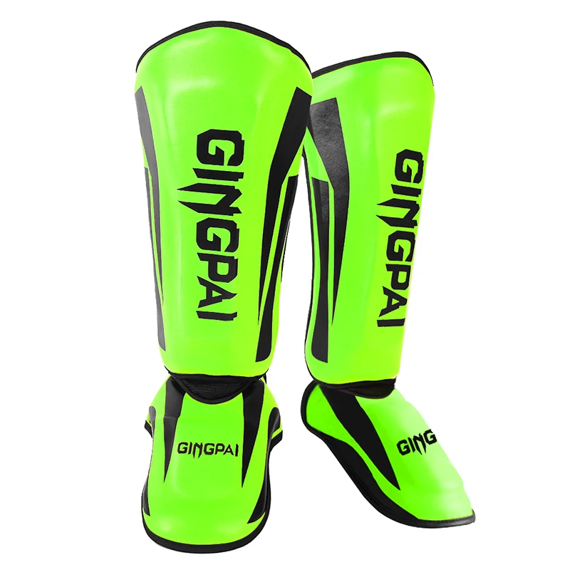 MMA Shank Guard Foot Guard Boxing Taekwondo Leg Boxing Muay Thai Protector Equipment Shin Guard Pads Kickboxing Shin Guards