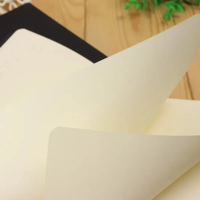 1/2/5pcs 레트로 빈 종이 노트 일기 낙서 그림 그리기용 빈 스케치북 블랙 커버 사무실 학교 문구