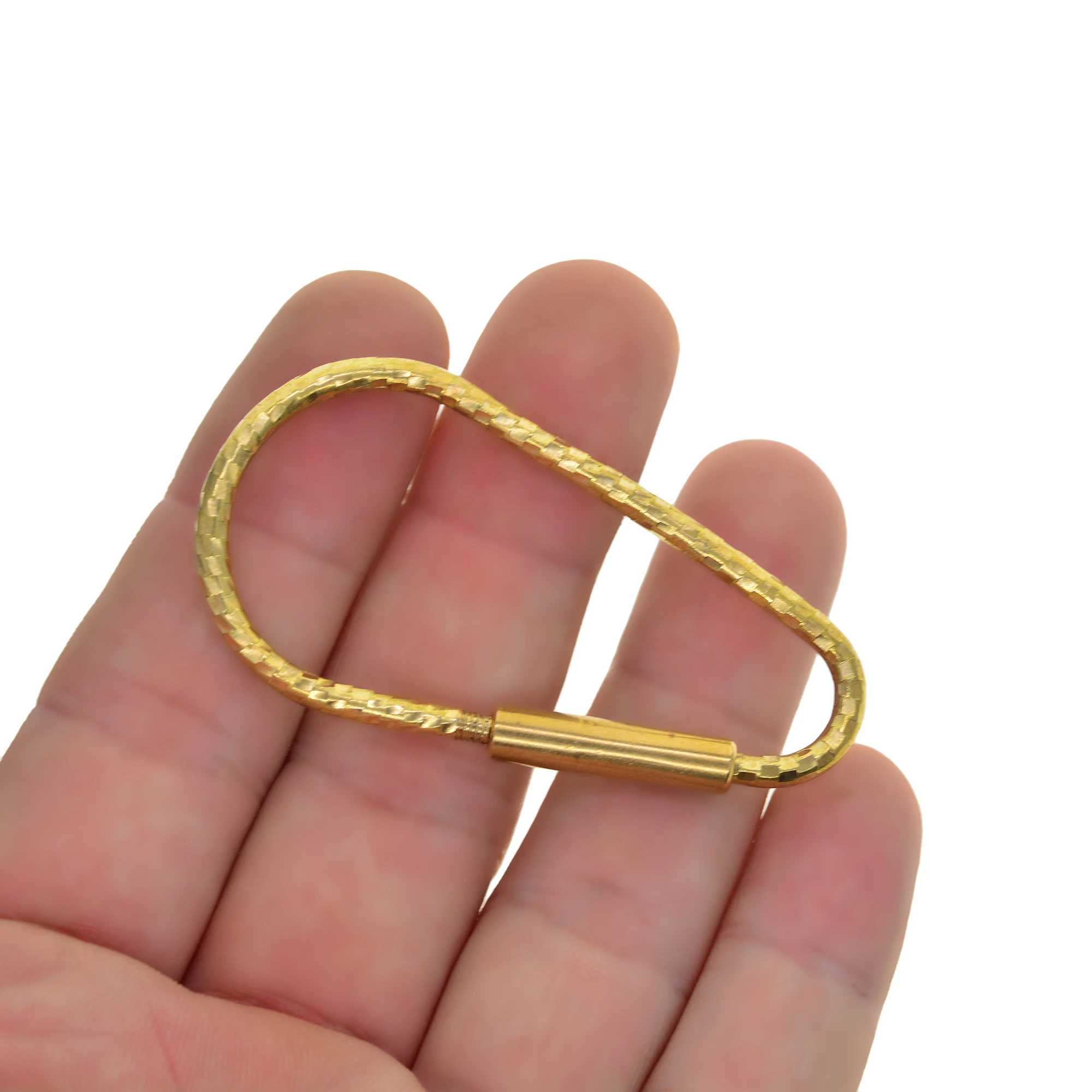 Portachiavi Moschettone Metallo Carabino In Metallo Per Portachiavi - Gancio Moschettone Pratico Per Chiavi, Zaini O Attrezzi Clip Gancio Moschettone
