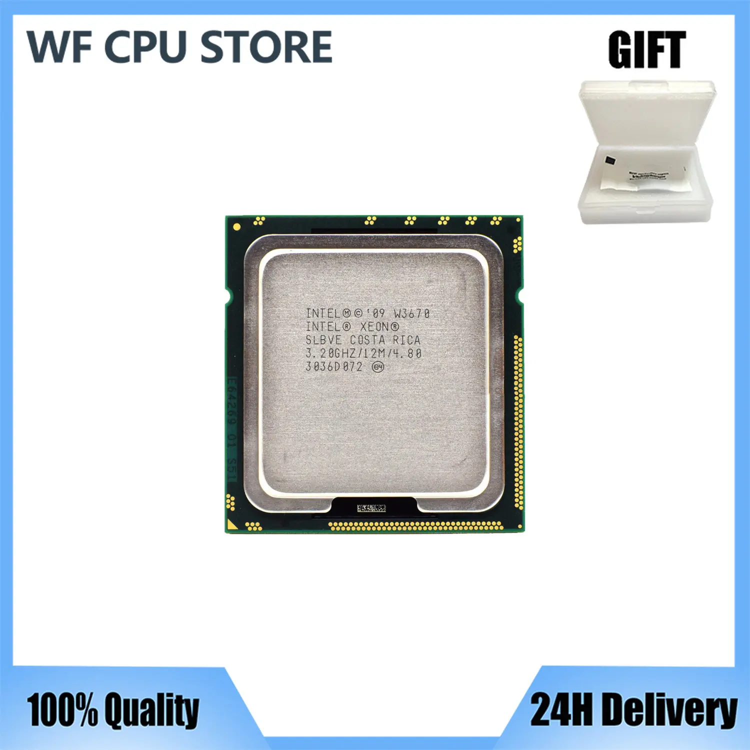 

Процессор Intel Xeon W3670 3,2-3,46 ГГц 12 МБ 6 ядер 12 потоков LGA 1366