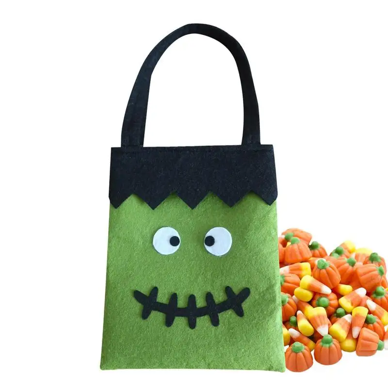 

Halloween Trick Or Treat Bags Halloween Bags Trick Or Treat Bags With Handle Reusable Goodie Tote Bags Party Supplies