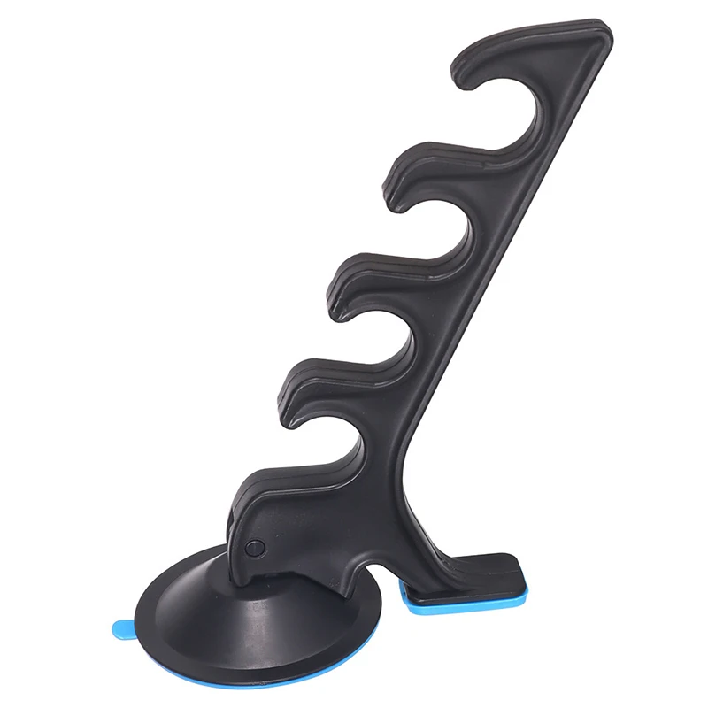 Suction Cup Fishing Rod Bracket Car Fishing Rod Holder Wall Mount Pole Rack With Suction Cup Fish Tackle Tools fishing rod holder