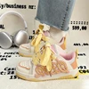 Women's Low Top Platform Sneakers Breathable Lightweight Non-Slip Causal Dress Comfort Walking Shoes for Lady 6