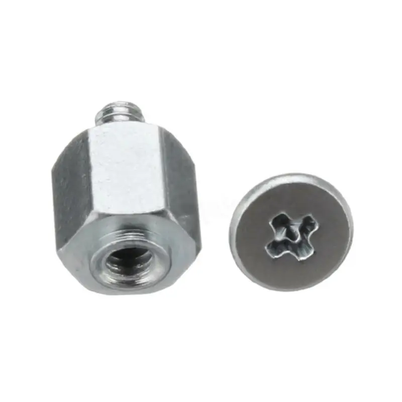 Фото Y1UB для стойки M.2 и винта для материнской платы для накопителей M.2 vScrew + шестигранная гайка, разделительная (10 №2