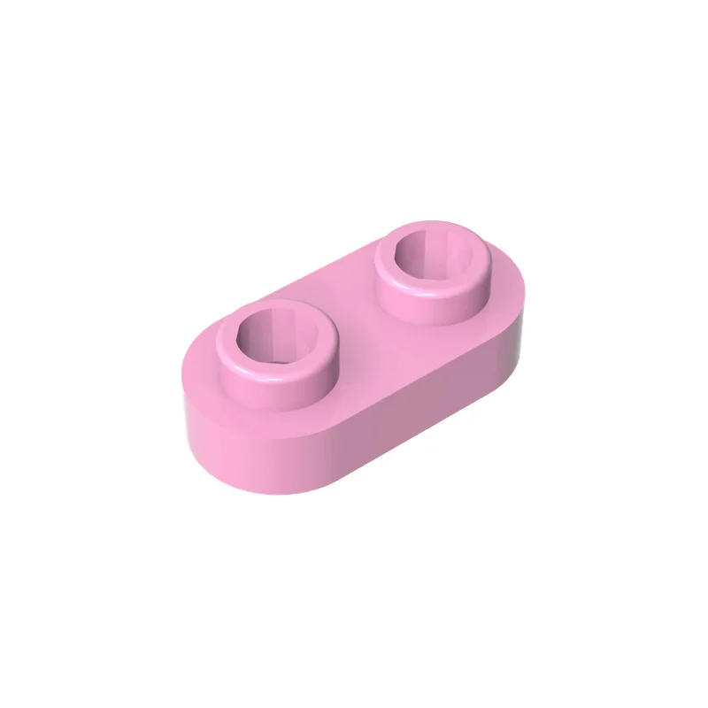 50 Stück 35480 rund 1 x 2 mit offenen Noppen, Ziegelsammlungen, modulares GBC-Spielzeug für technische MOC-DIY-Gebäude, kompatibel mit Blöcken – Detail 4