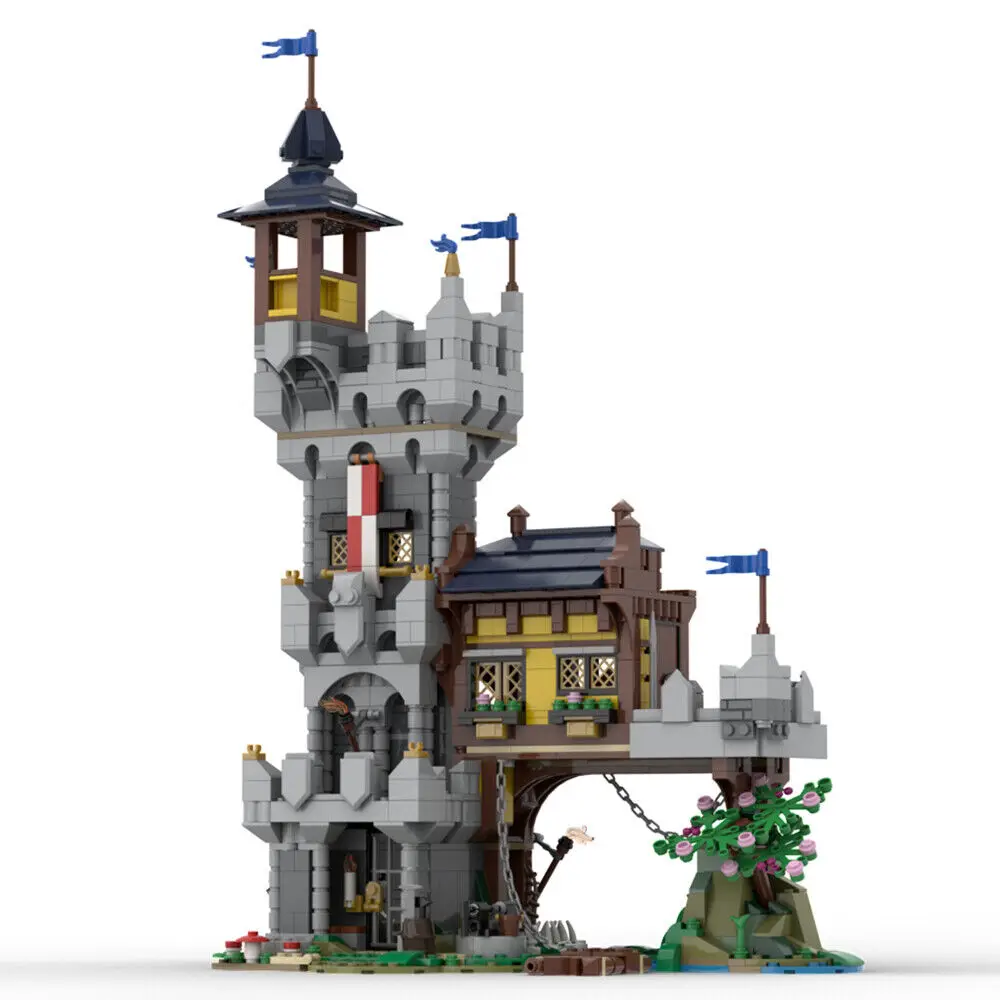 

1239 Pieces Medieval River Outpost Alternate Build for Set 31120 MOC