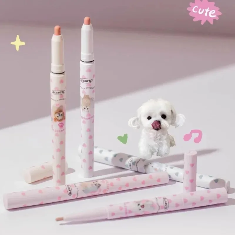 FLORTTE Lip liner Pencil Natural Matte Lip Liner Cute Animals Lipstick Pen Lasting Lipliners Korean Cosmetic Kawaii Make Up