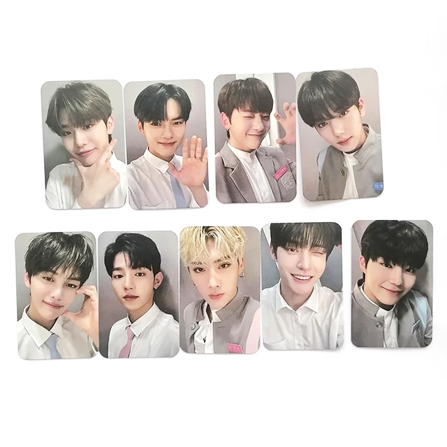 KPOP ZB1 9pcs Selfie Photocards Boy Planet New Group Double-Sided LOMO ...