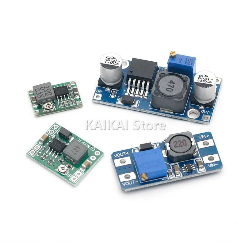 Voltage Regulator Module DC-DC Voltage stabilized power supply Adjustable boost& buck LM2596S-ADJ MT3608 MP1584EN