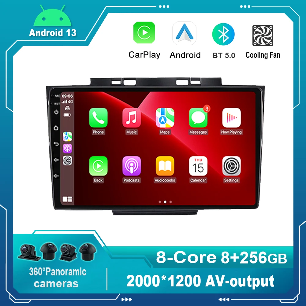 

9 Inch Android 13.0 Car Radio Multimedia Video Player Navigation For Great Wall Hover Haval H5 1 2010-2017 No 2din 2 din dvd