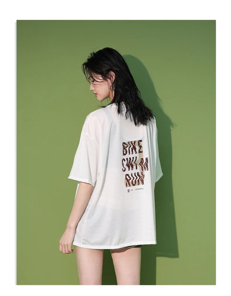 Varsbaby Swimwear Korean Style Swimsuit Women Swimming Shorts Sleeves Swim Trunks Beach Wear