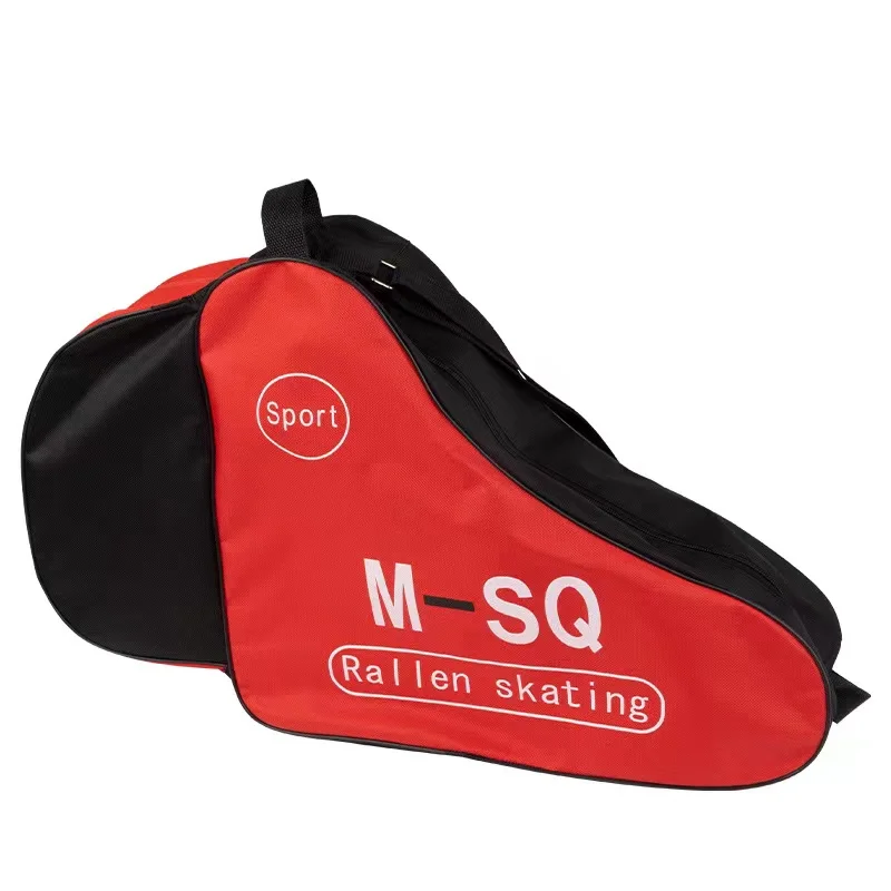 Portable Inline Speed Roller Skates Shoulder Backpack Ice Skating Large Capacity Breathable Kids Storage Bag