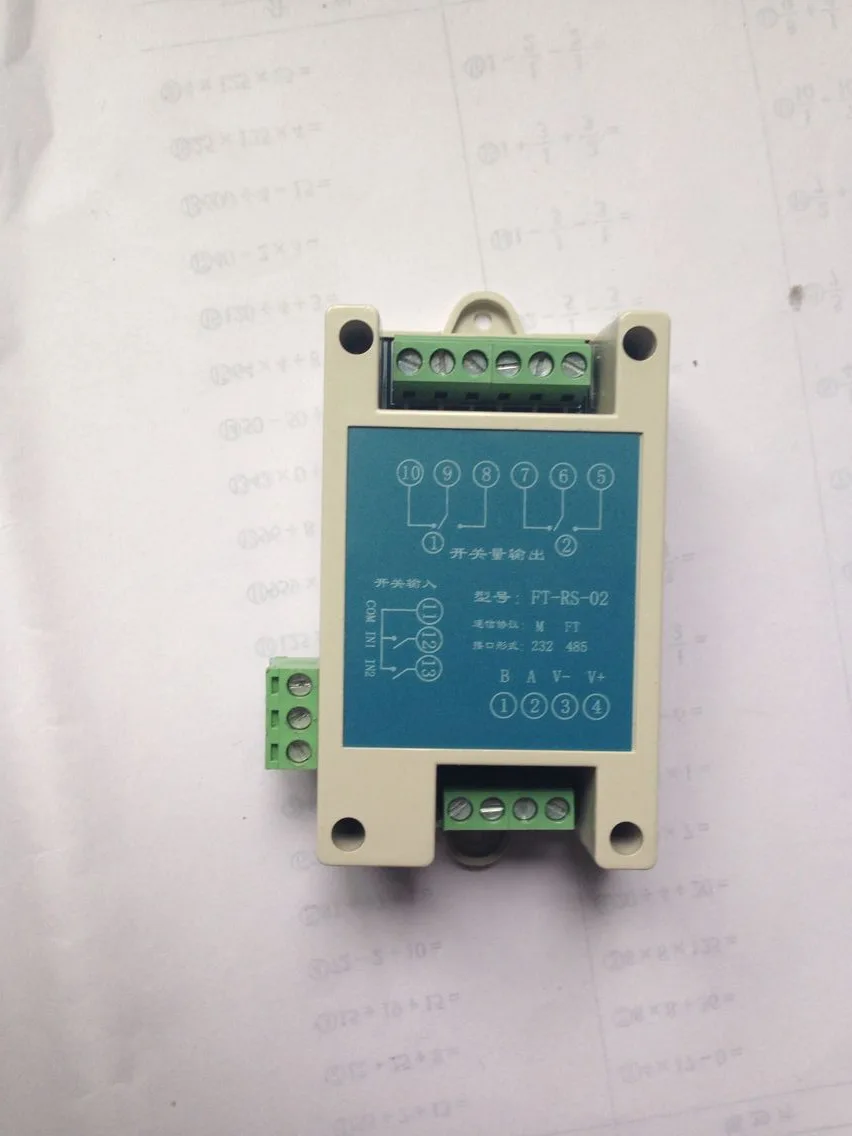 

2-way Water Meter Counter Module Encoder Pulse Counter Encoder Acquisition Module Tipper Rain Gauge