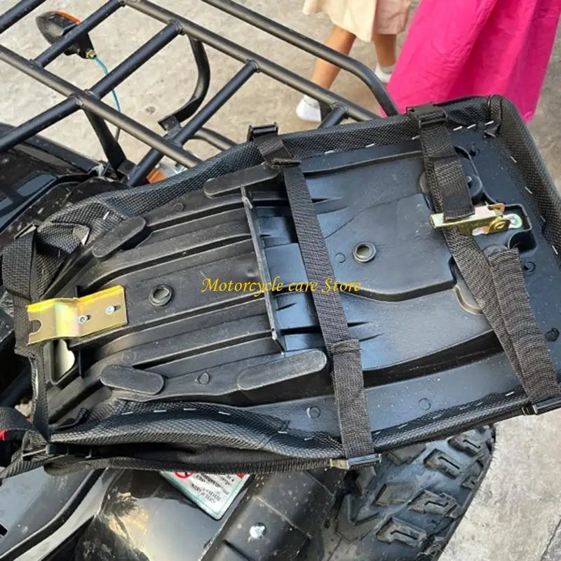 U75F 4 휠러 시트 쿠션 먼지 시트 프로텍터 분리형 구덩이 자전거 시트 패드