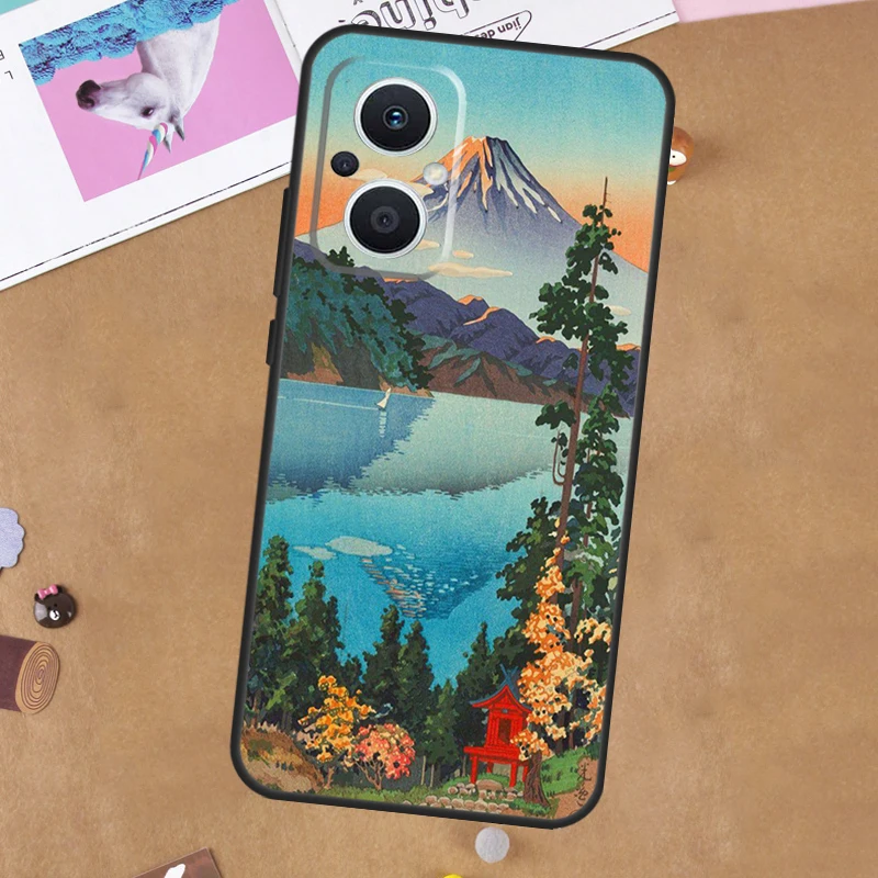 Japanese Wave Art Design Phone Case