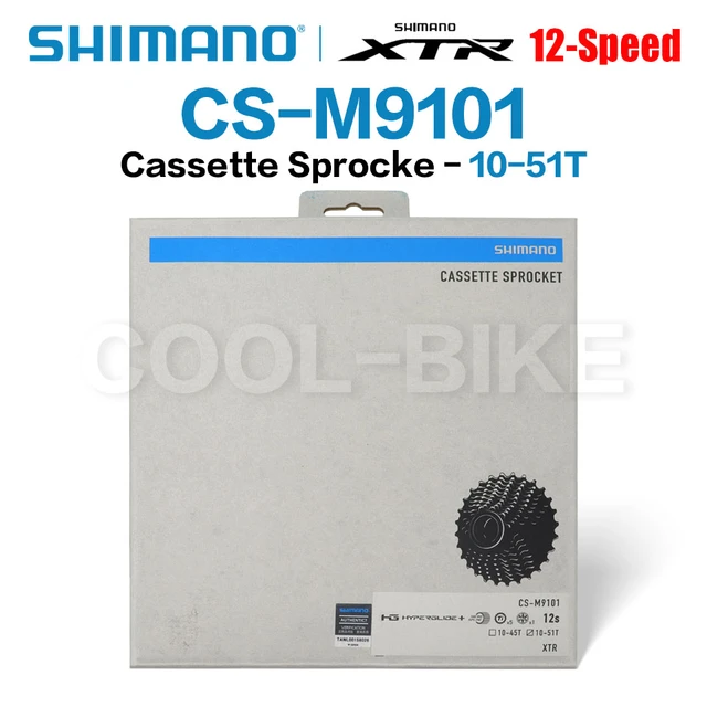 シマノxtr cs M9100 M9101カセットsprockeフリーホイールコグ