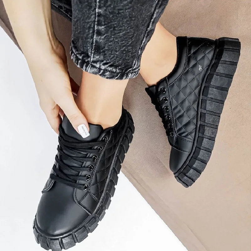 

Women Sneakers Spring Flat Platform Sneakers Little White Shoes Ladies Autumn Fashion Thick Bottom Casual Shoes