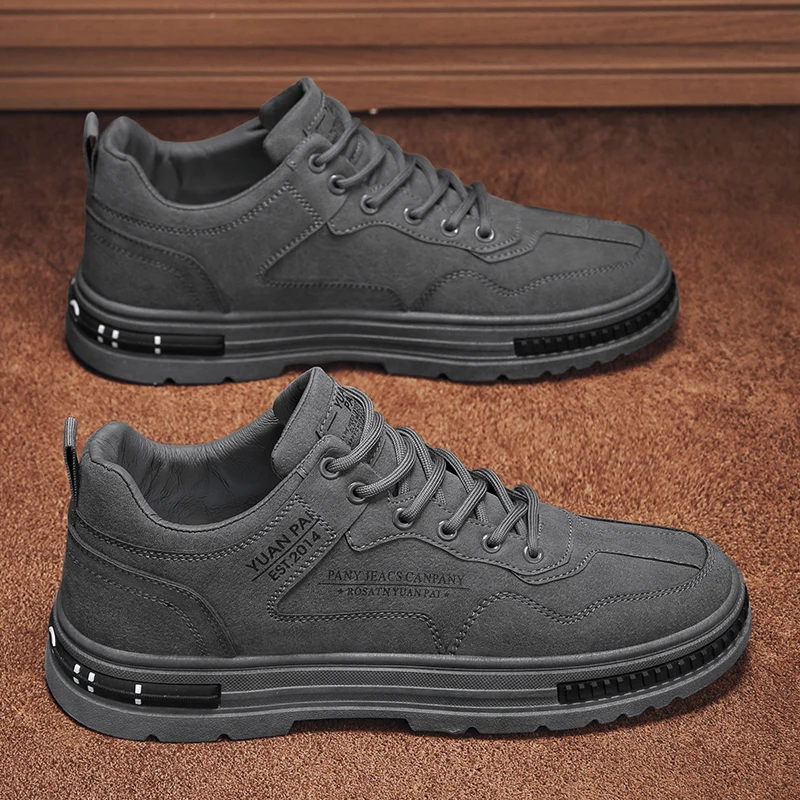 2025 new fashionable and trendy men's shoes, casual sports shoes, comfortable and versatile 5