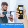 FNIRSI WD-01 WD-02 Metal Detector Wall Scanner with Newly Designed Positioning Hole for AC Live Cable Wires Metal Wood Stud Find 6