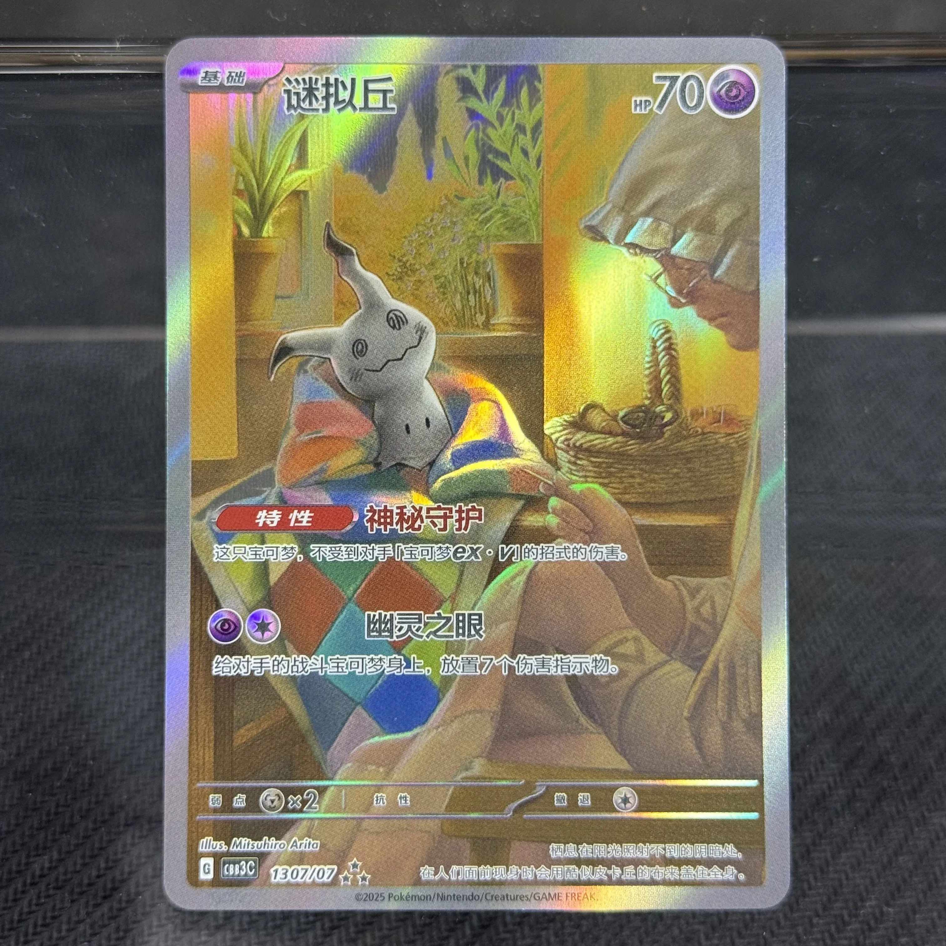 PKM Chinesisches Gem-Pack Vol. 3 PTCG Proxy-Karten 151MEW Squirtle Bulbasaur Gengar Meowth Mimikyu Morpeko Ceruledge Greavard DIY-Karte – Detail 6