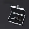 Alloy 1:4 92F Pistol Portable Toy Gun Model Detachable Keychain Fidget Toy for Boy Collection Adults birthday Gift 2