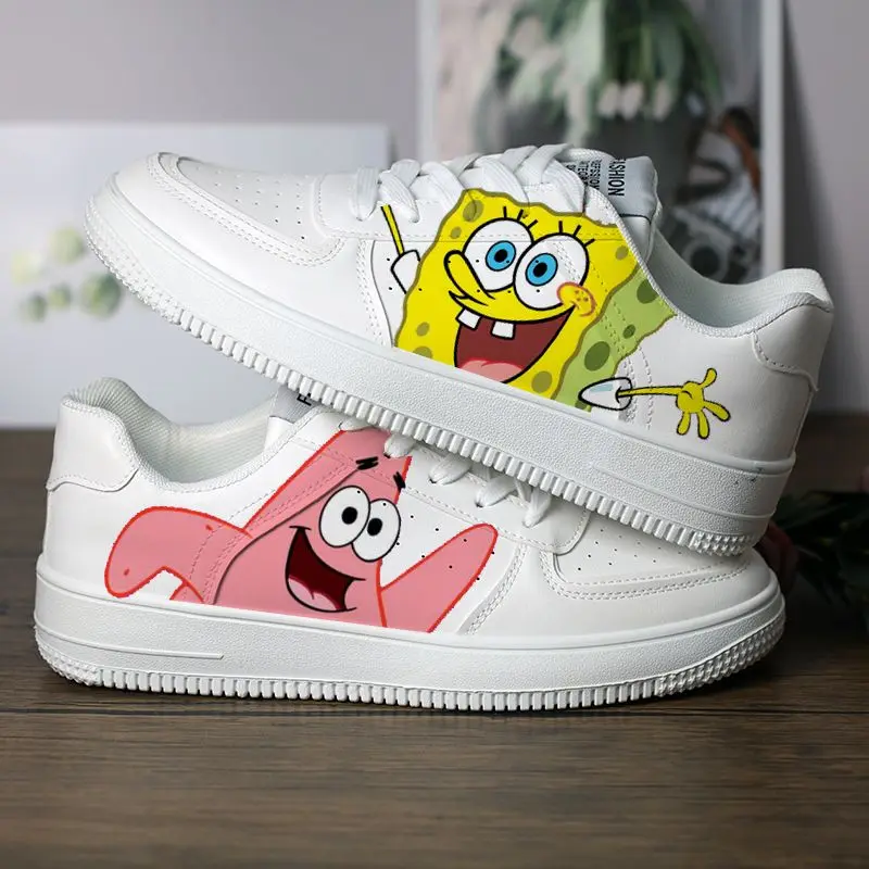 Little White Low Cut Versatile Casual Men's Board ShoeS Sponge Baby Couple's Design plus size Trendy women Shoes